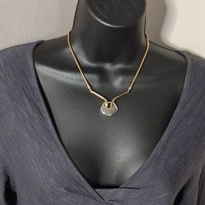 16 Inch Two Tone Vintage Artistry Necklace